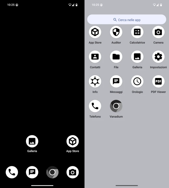 GrapheneOS screeenshot